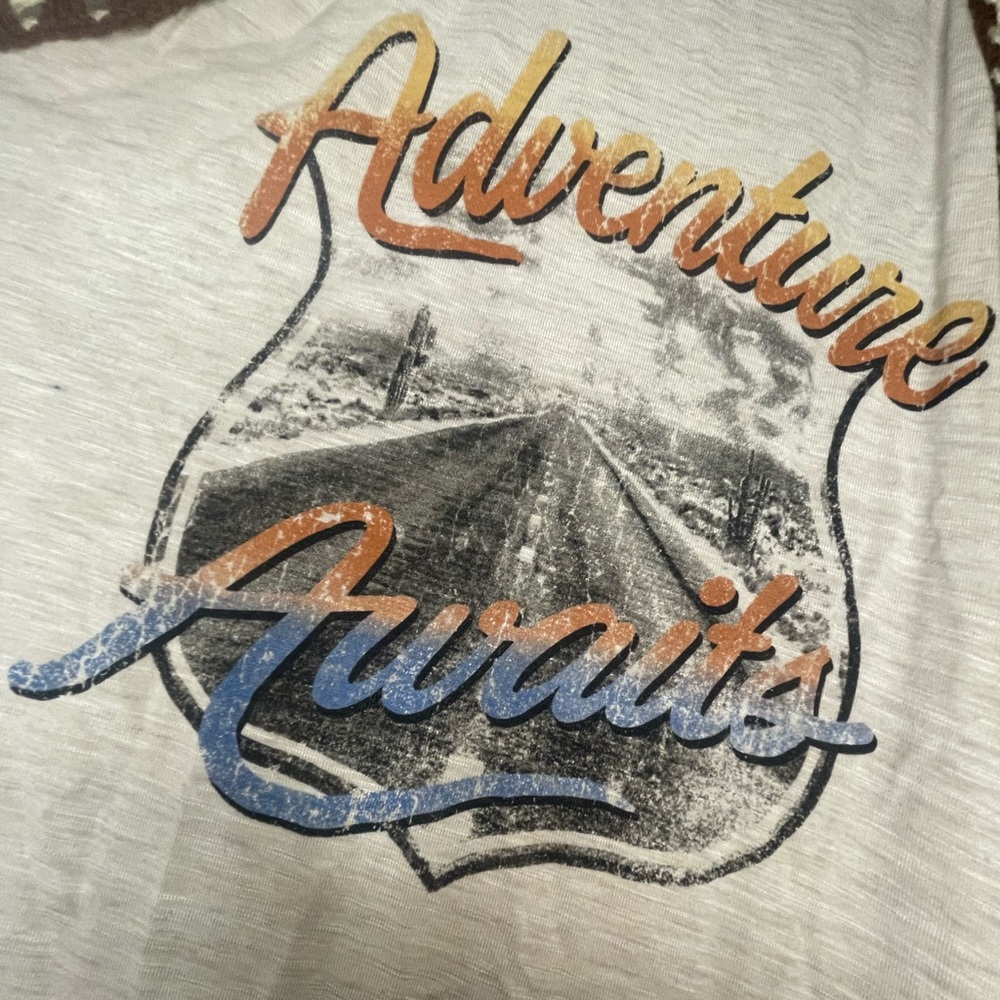 American Rag Cold Shoulder Top - Picture 2 of 4